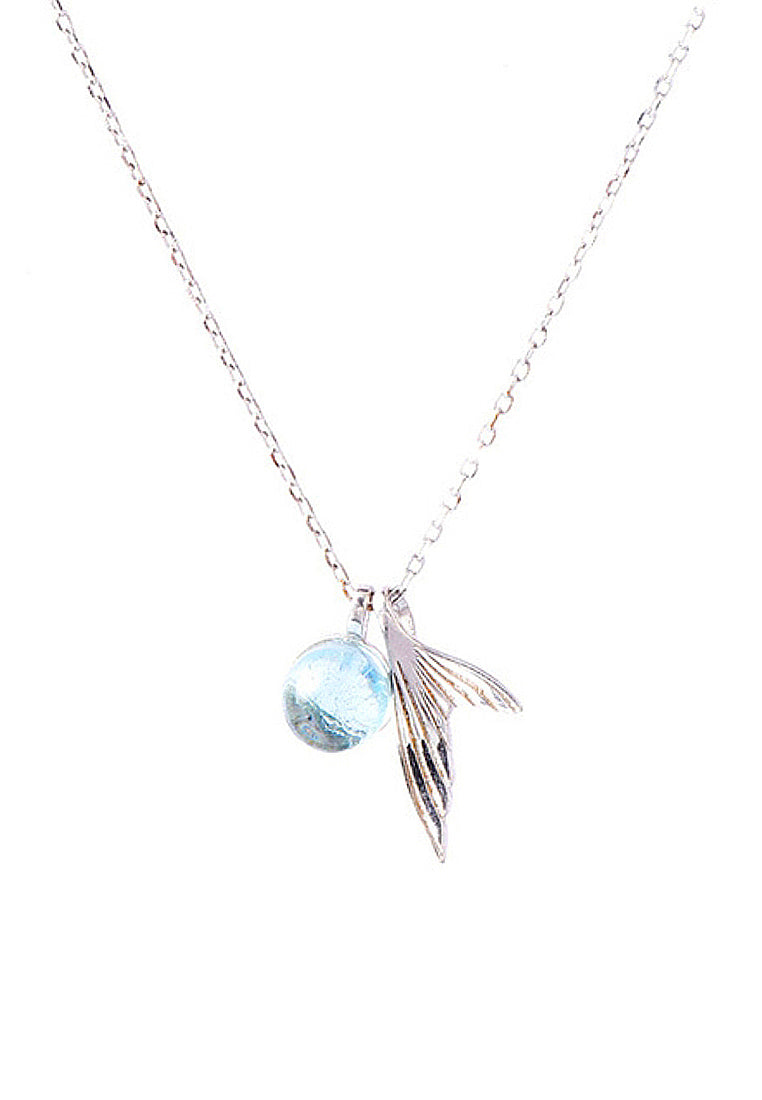 Mermaid tail necklace