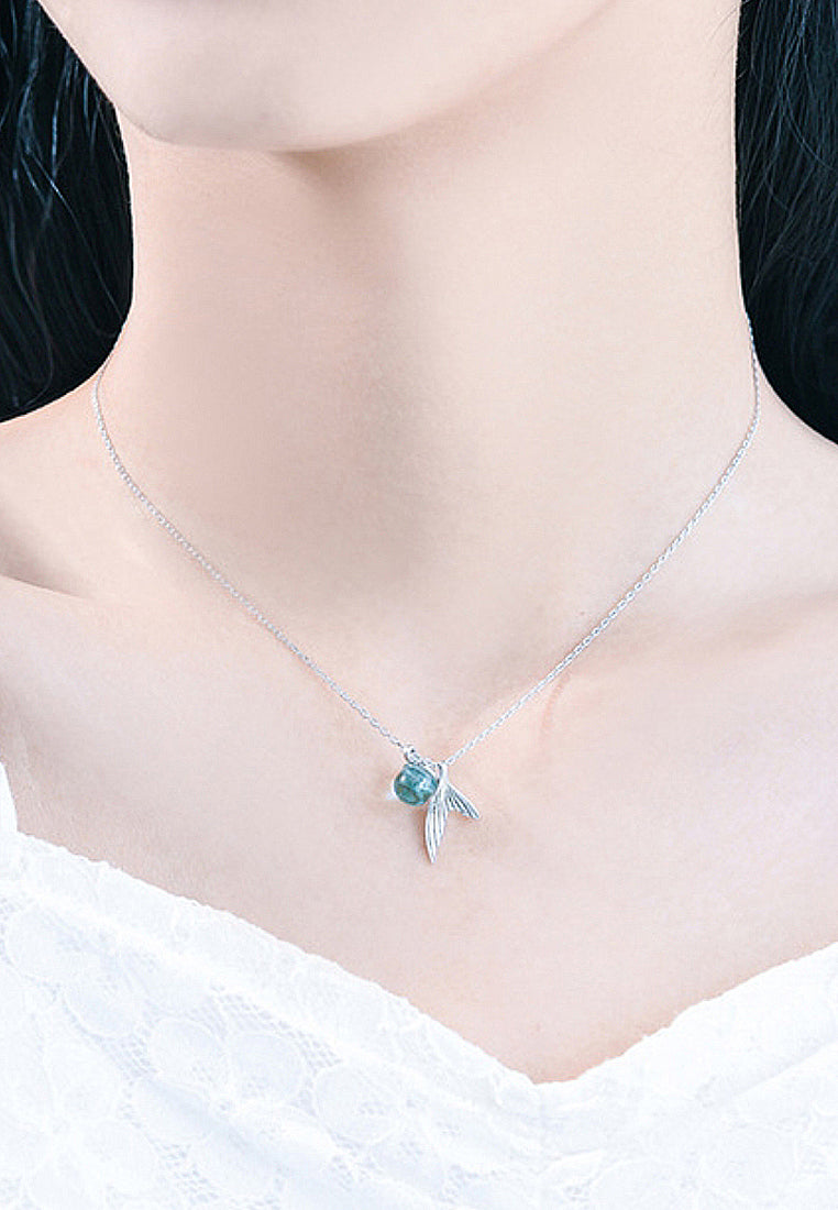 Mermaid tail necklace