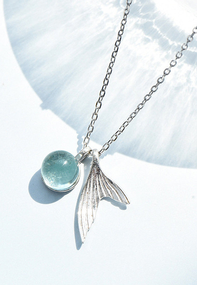 Mermaid tail necklace