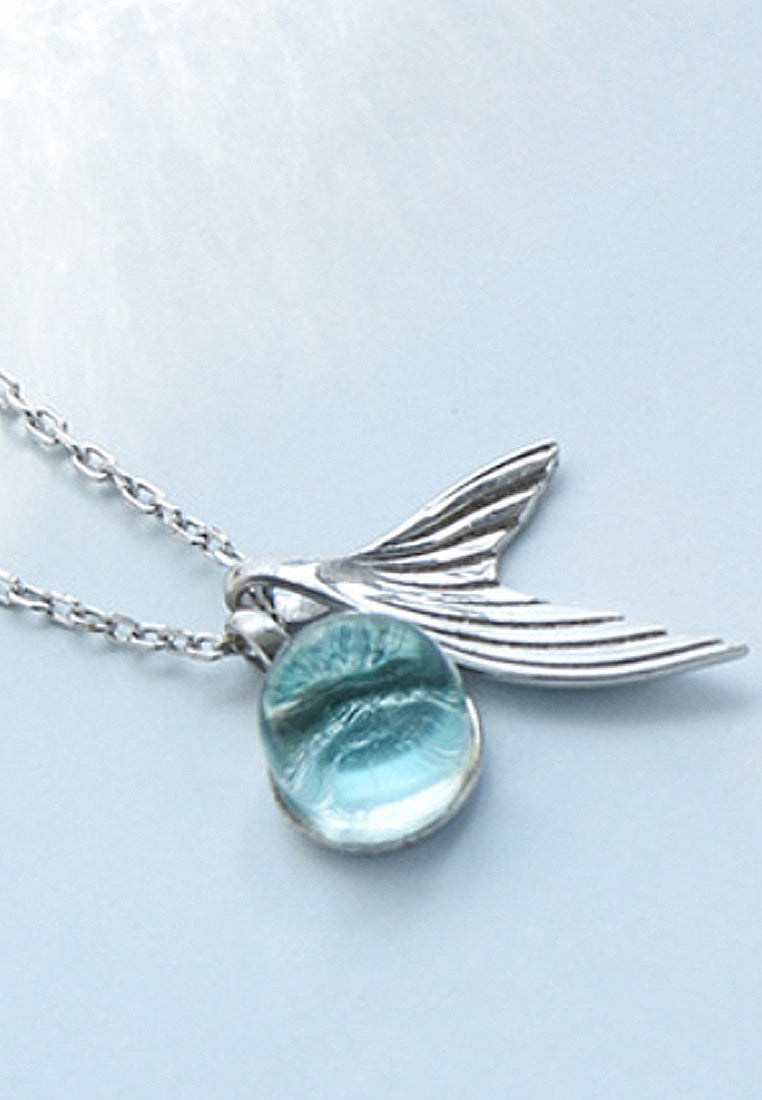 Mermaid tail necklace