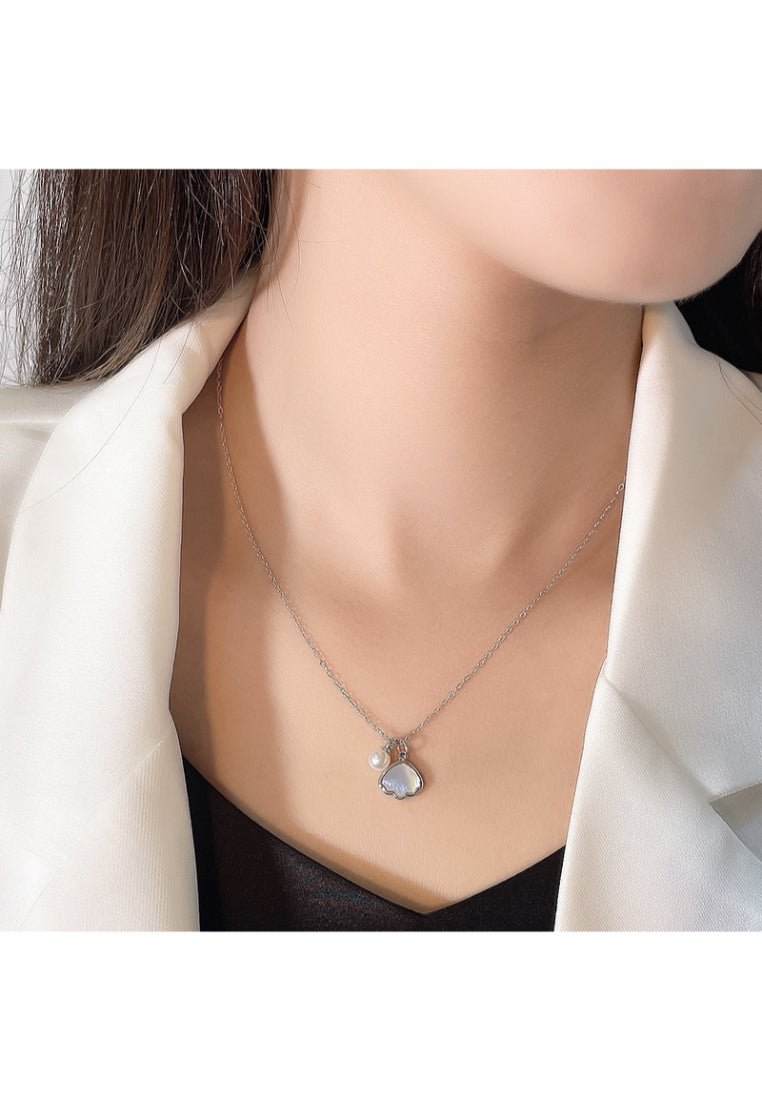 TwoWay Pearl Lockbone Chain