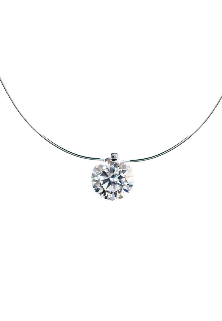 S925 Silver Mermaid Tears Necklace