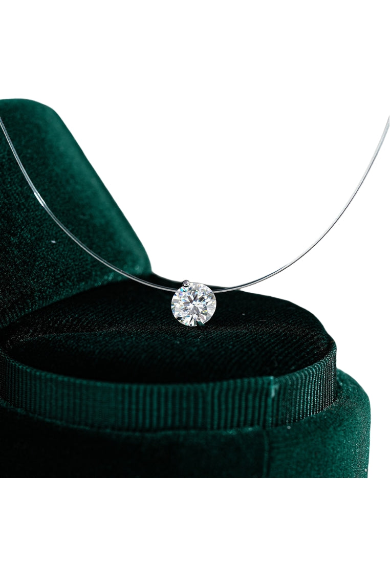 S925 Silver Mermaid Tears Necklace