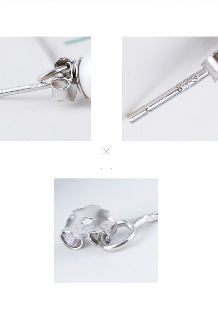 Fashion shell bead earrings