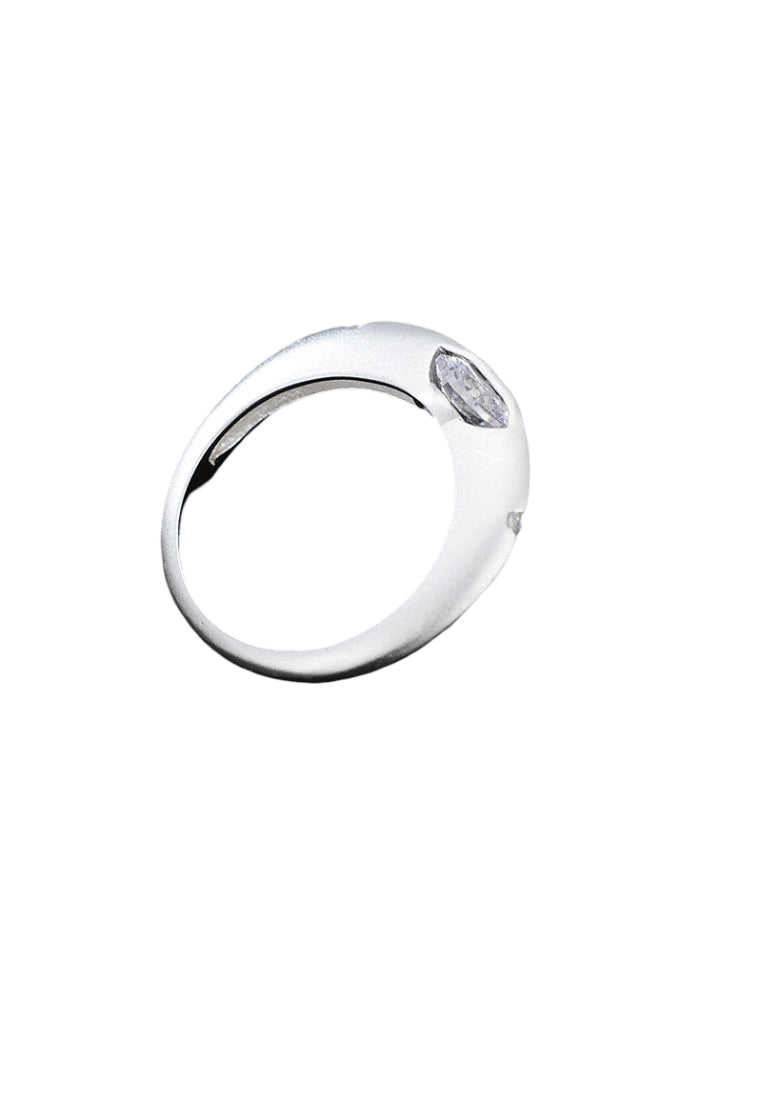 Teardrop Sparkle Adjustable Ring