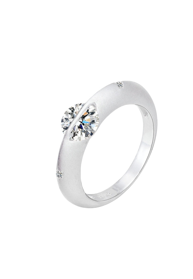 Teardrop Sparkle Adjustable Ring