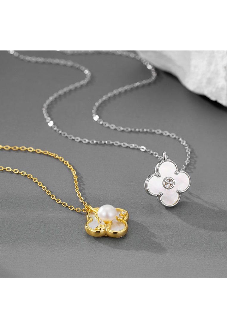 Birthstone Silver Necklace