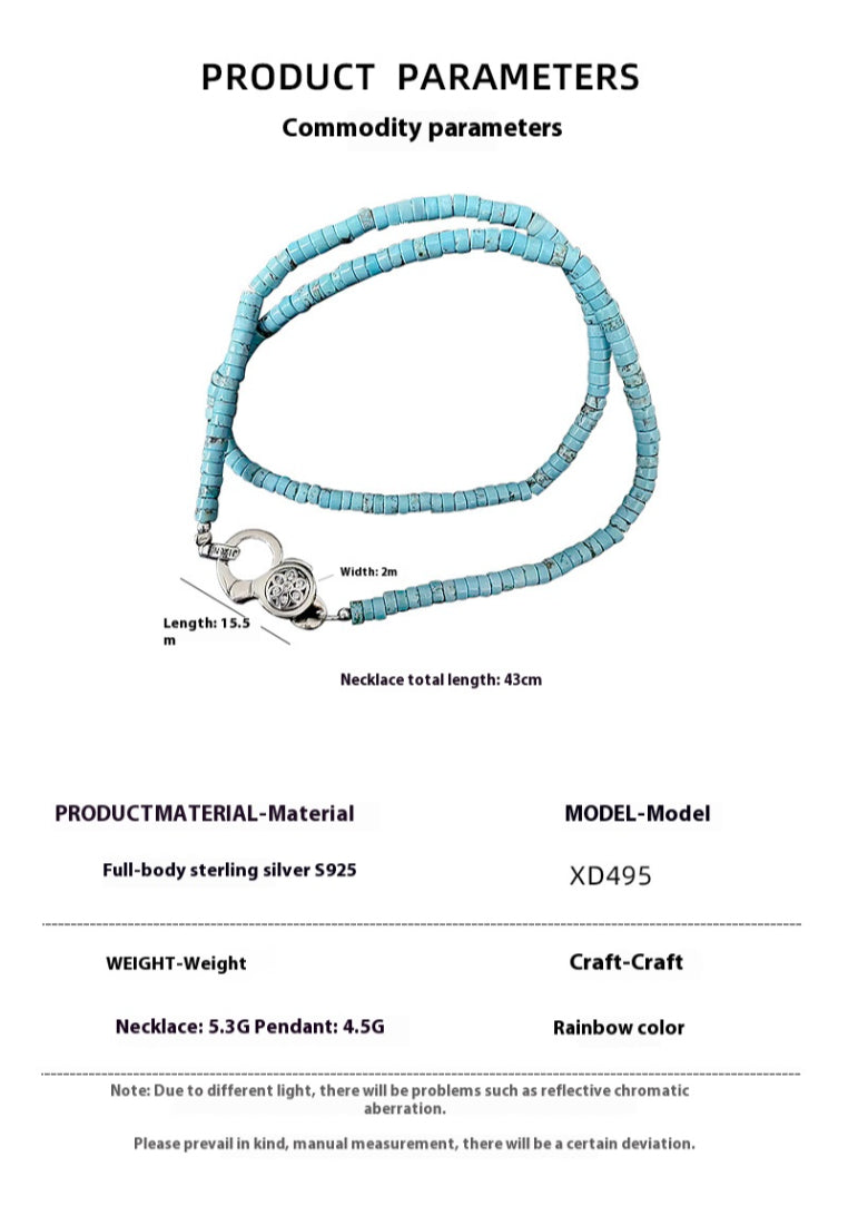 Sakura Buckle S925 Silver Necklace