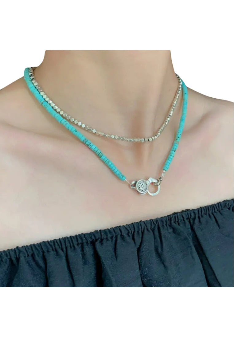 Sakura Buckle S925 Silver Necklace