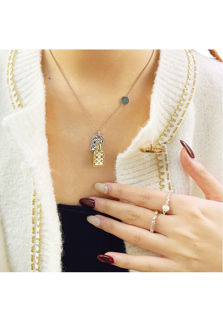 Hollow Design S925 Silver Necklace