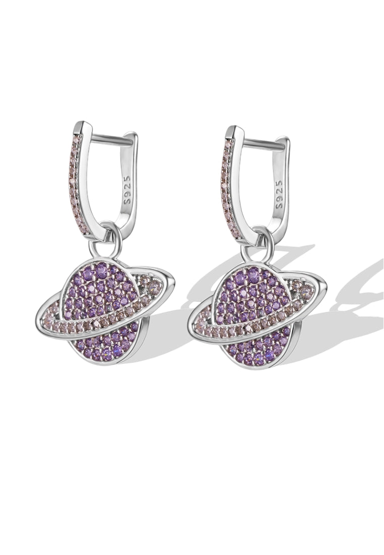 S925 silver star earrings