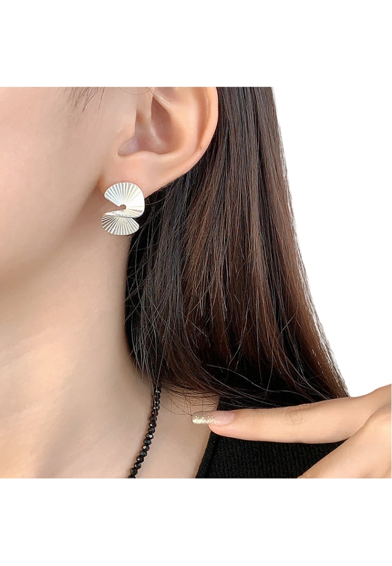 S925 silver ancient coin Roman earrings